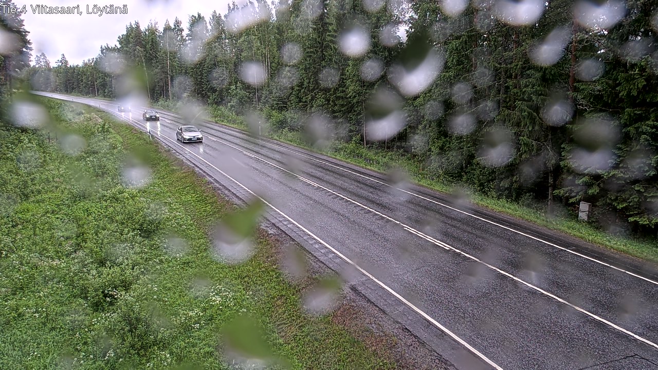 Weather Camera Image Väg 4 Viitasaari, Löytänä, Viitasaari, Keski-Suomi