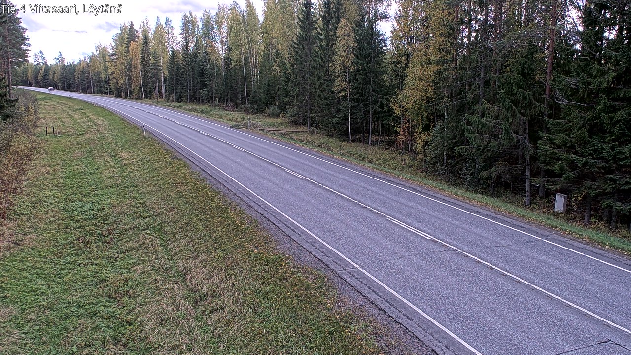 Weather Camera Image Väg 4 Viitasaari, Löytänä, Viitasaari, Keski-Suomi