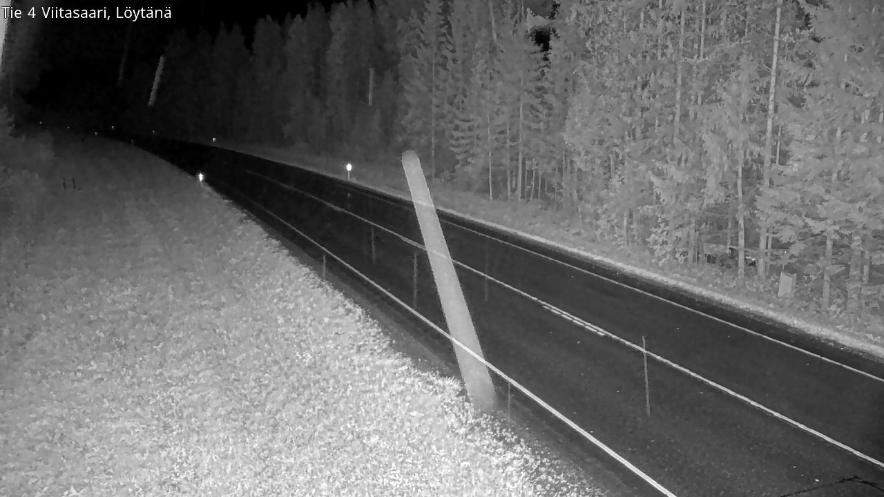 Weather Camera Image Väg 4 Viitasaari, Löytänä, Viitasaari, Keski-Suomi