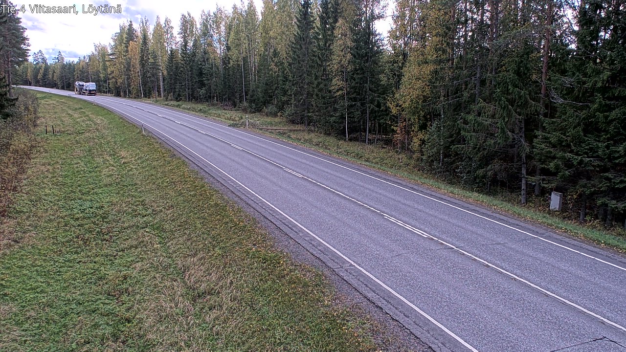 Weather Camera Image Väg 4 Viitasaari, Löytänä, Viitasaari, Keski-Suomi