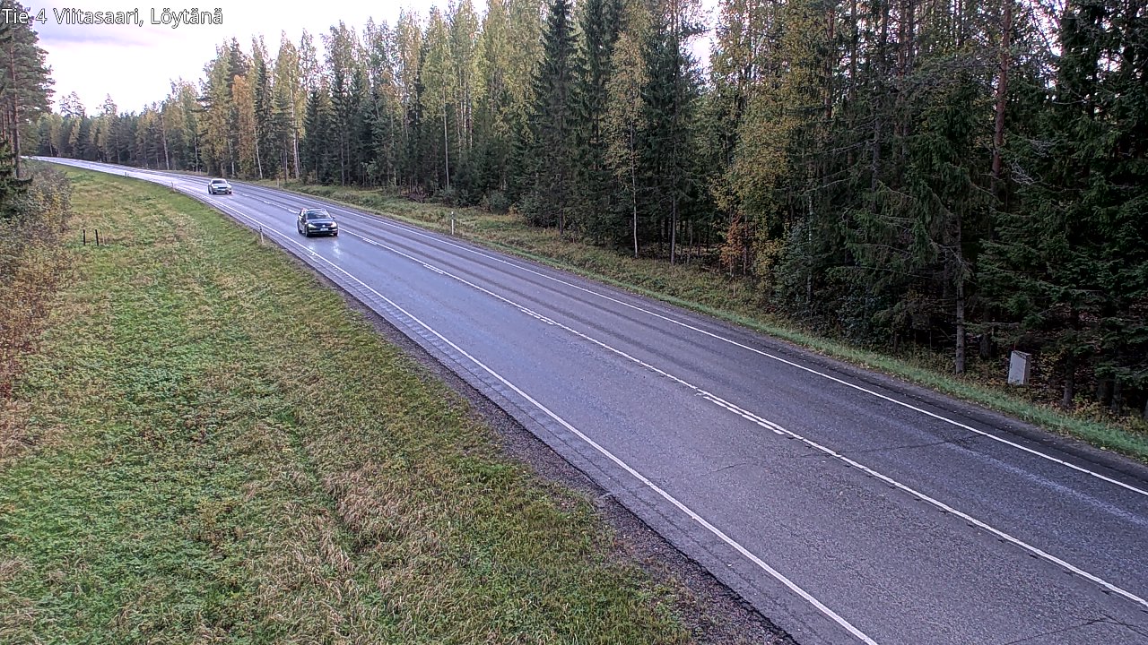 Weather Camera Image Väg 4 Viitasaari, Löytänä, Viitasaari, Keski-Suomi