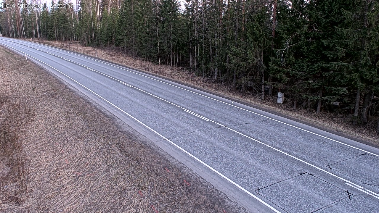 Weather Camera Image Road 4 Viitasaari, Löytänä, Viitasaari, Keski-Suomi