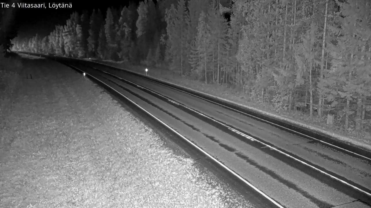 Weather Camera Image Väg 4 Viitasaari, Löytänä, Viitasaari, Keski-Suomi