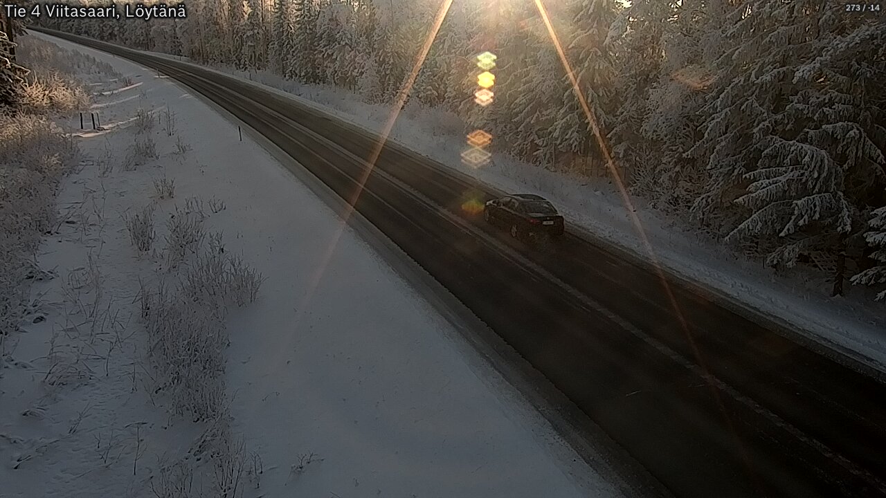 Weather Camera Image Road 4 Viitasaari, Löytänä, Viitasaari, Keski-Suomi