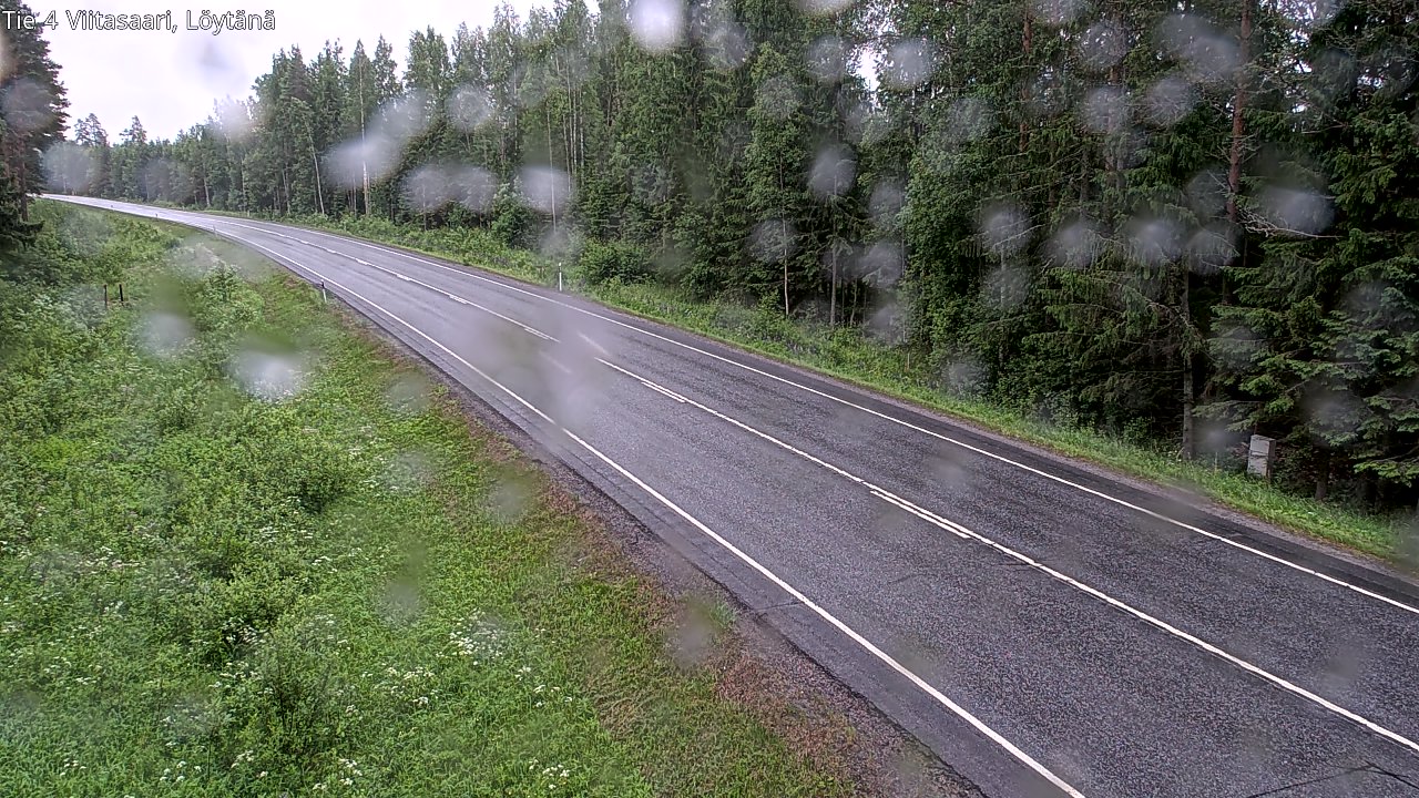 Weather Camera Image Väg 4 Viitasaari, Löytänä, Viitasaari, Keski-Suomi