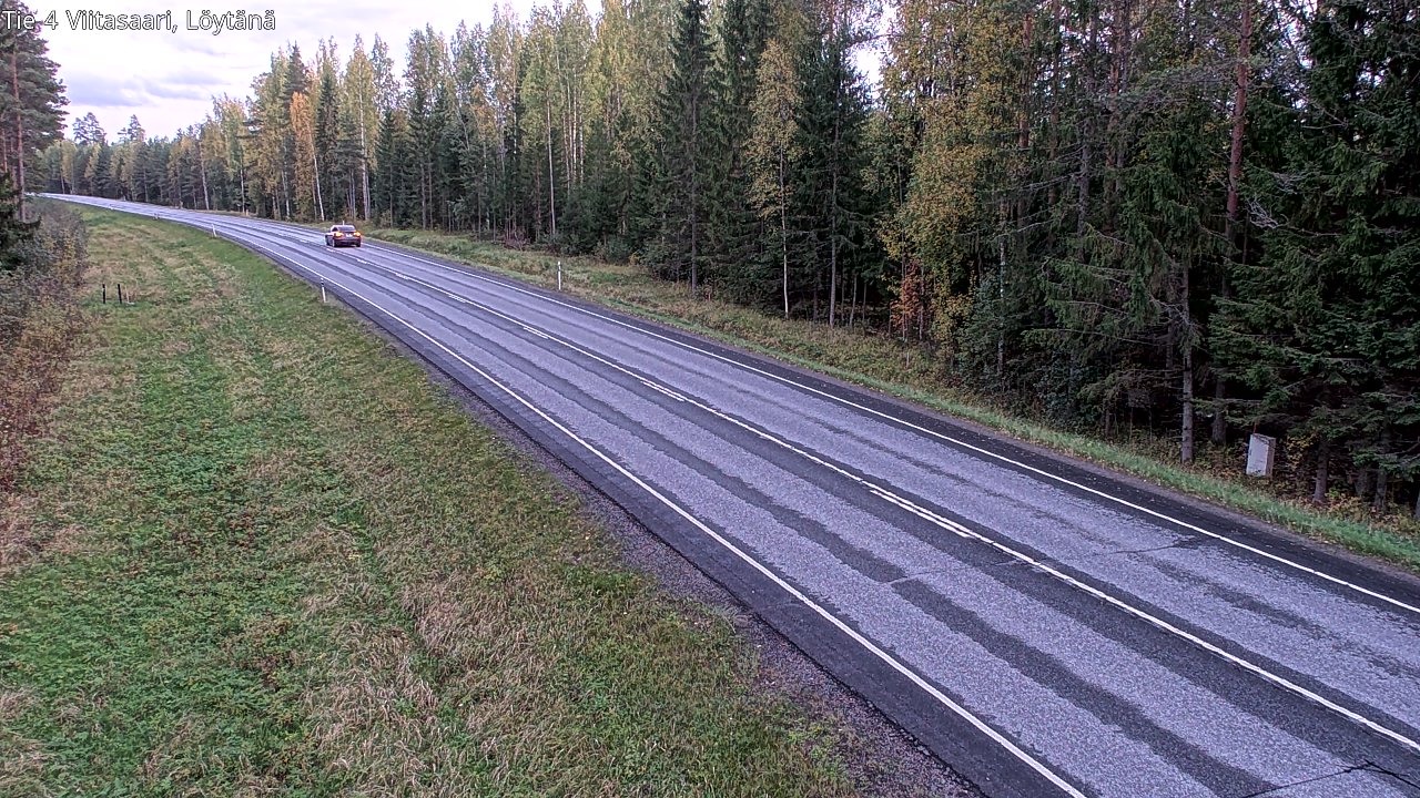 Weather Camera Image Väg 4 Viitasaari, Löytänä, Viitasaari, Keski-Suomi