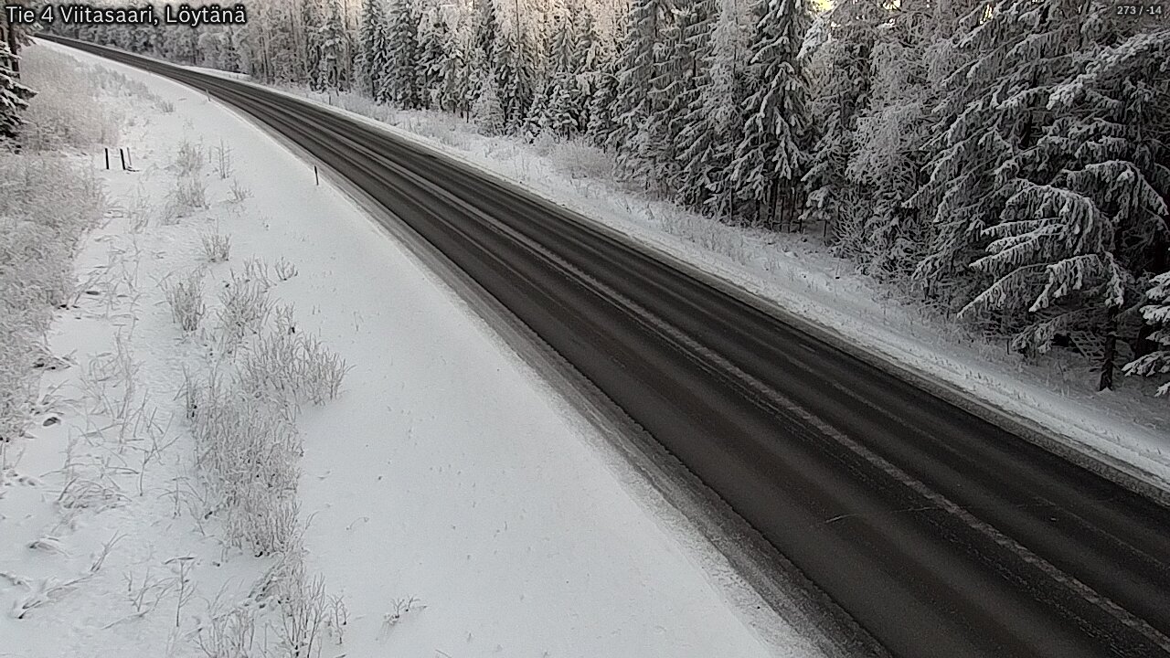 Weather Camera Image Road 4 Viitasaari, Löytänä, Viitasaari, Keski-Suomi