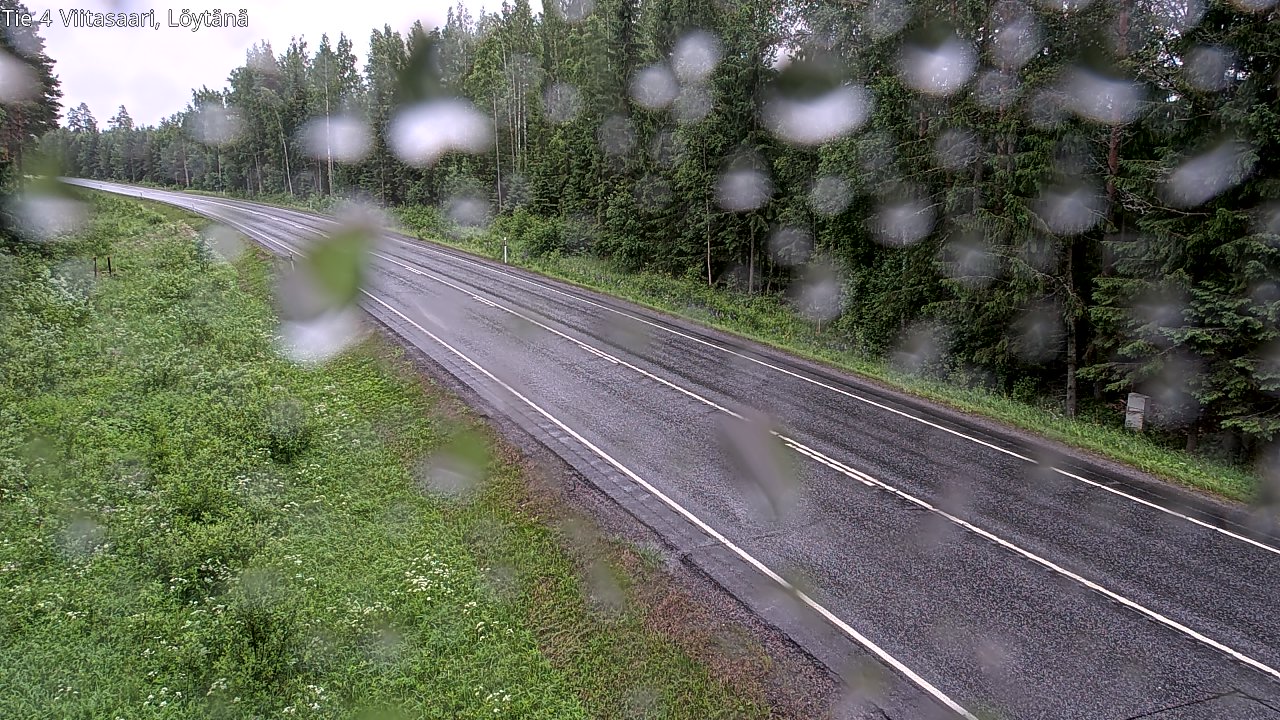 Weather Camera Image Väg 4 Viitasaari, Löytänä, Viitasaari, Keski-Suomi