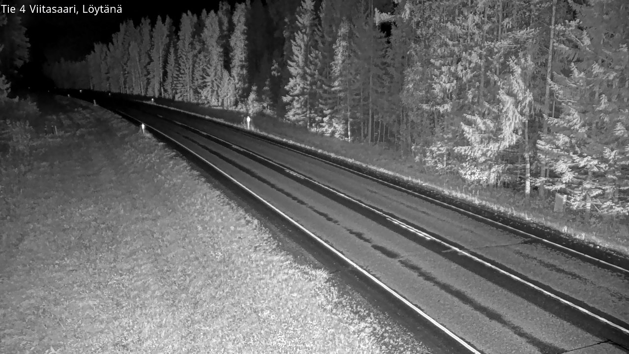 Weather Camera Image Väg 4 Viitasaari, Löytänä, Viitasaari, Keski-Suomi