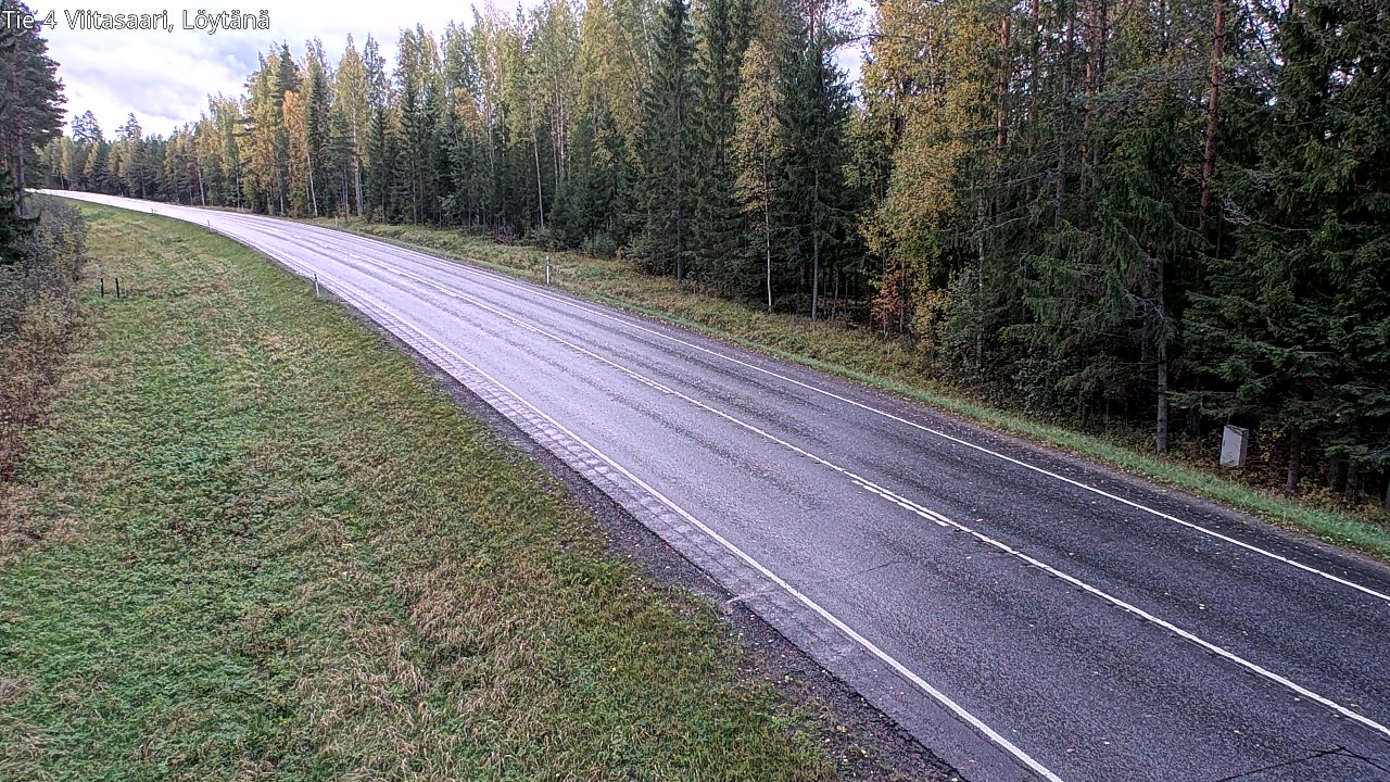Weather Camera Image Väg 4 Viitasaari, Löytänä, Viitasaari, Keski-Suomi