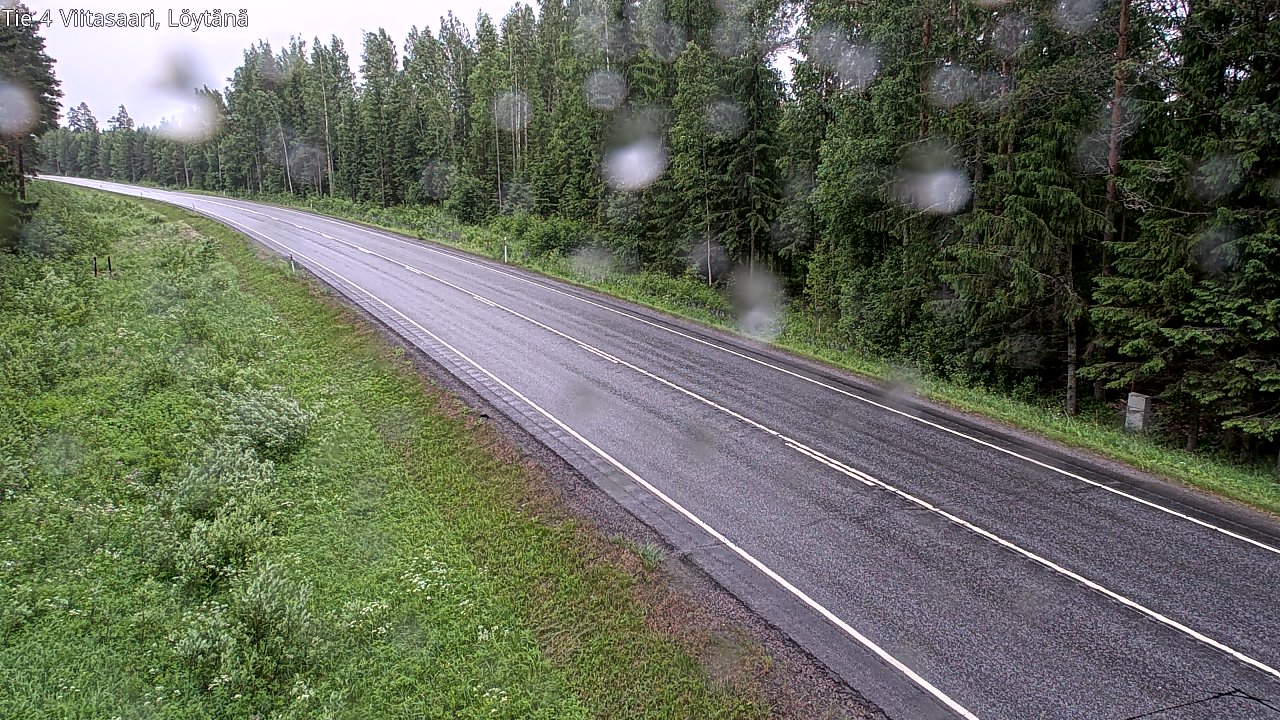 Weather Camera Image Väg 4 Viitasaari, Löytänä, Viitasaari, Keski-Suomi
