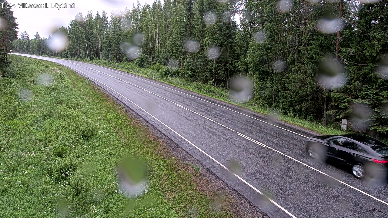 Weather Camera Image Väg 4 Viitasaari, Löytänä, Viitasaari, Keski-Suomi