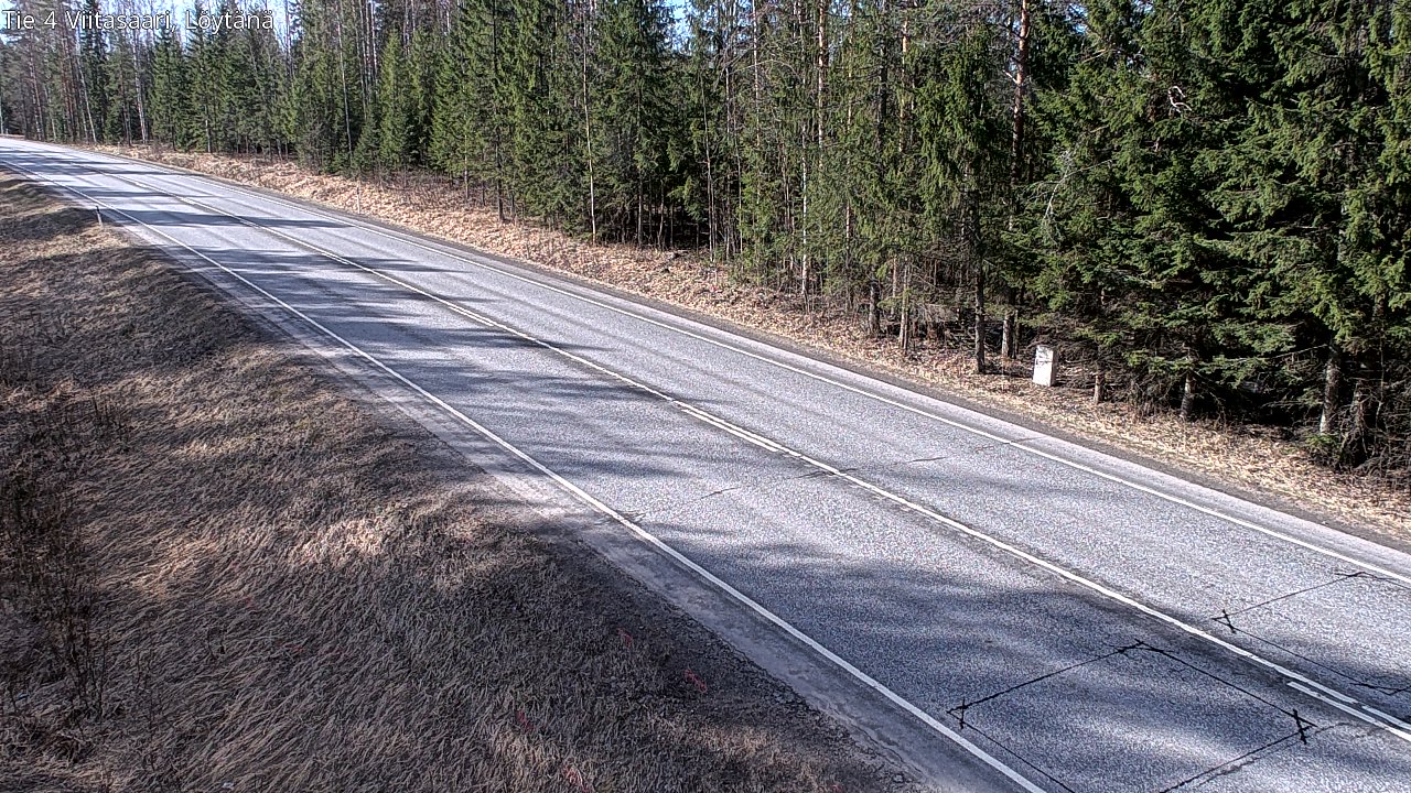 Weather Camera Image Road 4 Viitasaari, Löytänä, Viitasaari, Keski-Suomi