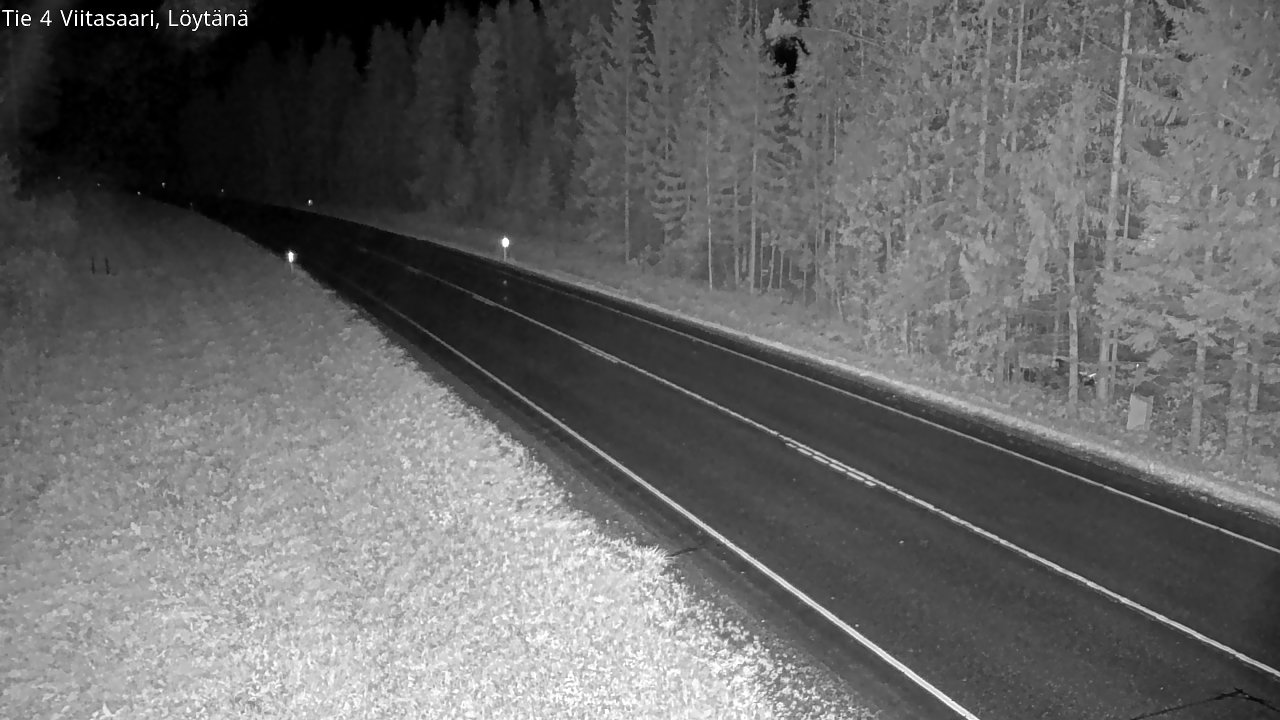 Weather Camera Image Väg 4 Viitasaari, Löytänä, Viitasaari, Keski-Suomi