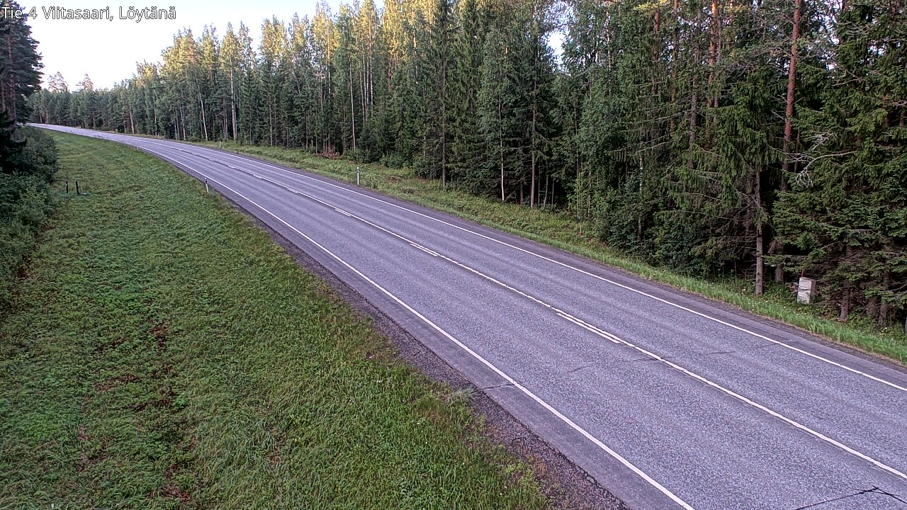 Weather Camera Image Road 4 Viitasaari, Löytänä, Viitasaari, Keski-Suomi
