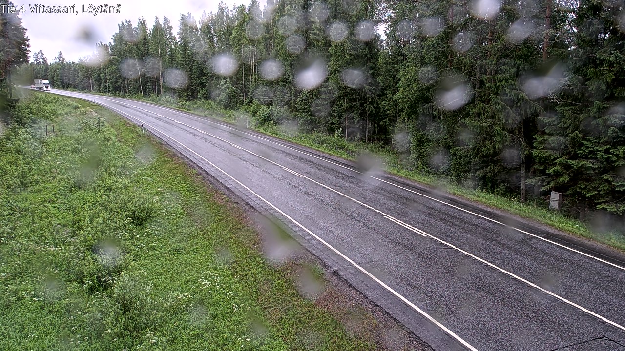Weather Camera Image Väg 4 Viitasaari, Löytänä, Viitasaari, Keski-Suomi