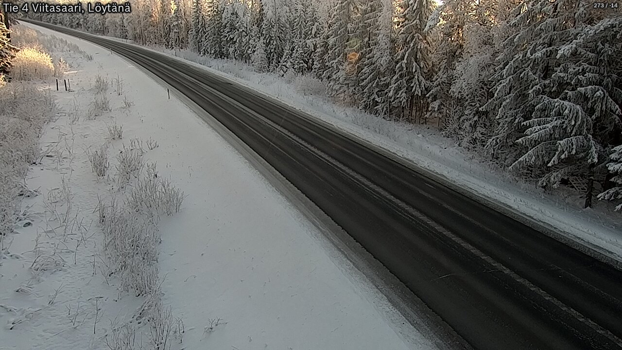 Weather Camera Image Road 4 Viitasaari, Löytänä, Viitasaari, Keski-Suomi