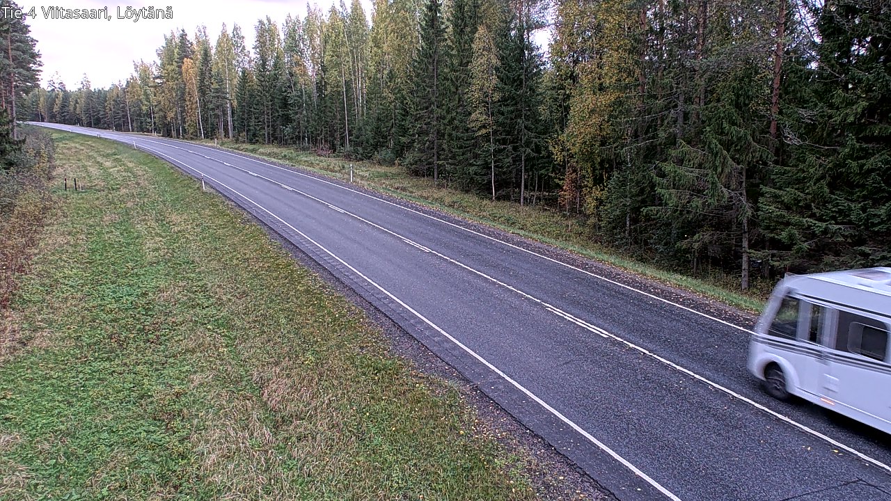 Weather Camera Image Väg 4 Viitasaari, Löytänä, Viitasaari, Keski-Suomi