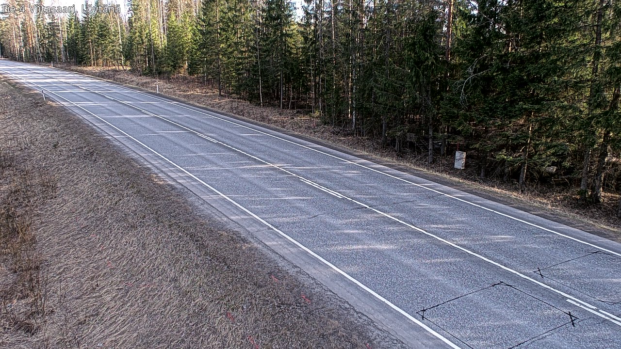 Weather Camera Image Road 4 Viitasaari, Löytänä, Viitasaari, Keski-Suomi