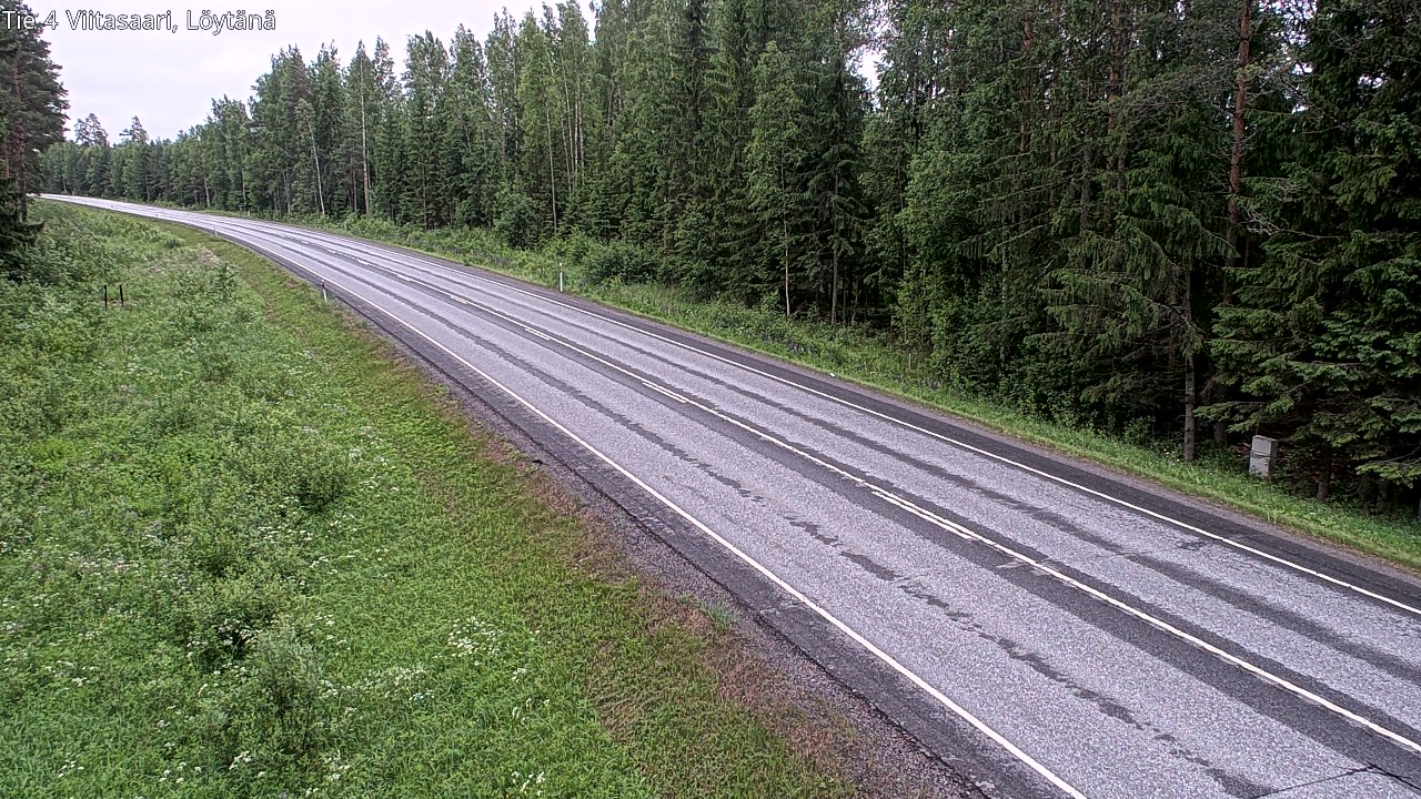 Weather Camera Image Väg 4 Viitasaari, Löytänä, Viitasaari, Keski-Suomi