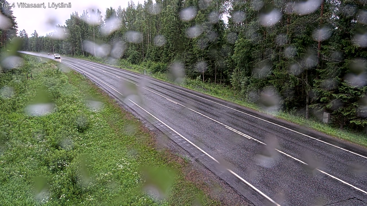 Weather Camera Image Väg 4 Viitasaari, Löytänä, Viitasaari, Keski-Suomi