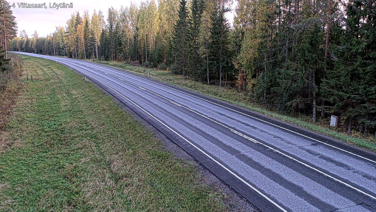 Weather Camera Image Väg 4 Viitasaari, Löytänä, Viitasaari, Keski-Suomi