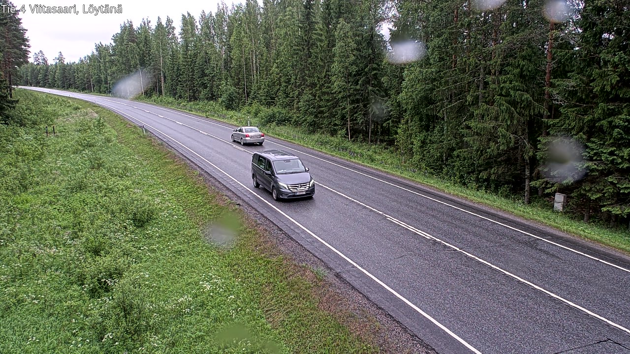 Weather Camera Image Väg 4 Viitasaari, Löytänä, Viitasaari, Keski-Suomi