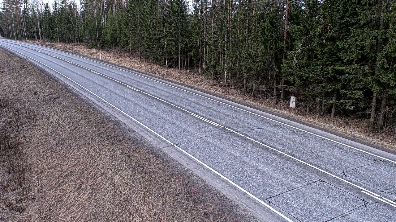 Weather Camera Image Väg 4 Viitasaari, Löytänä, Viitasaari, Keski-Suomi