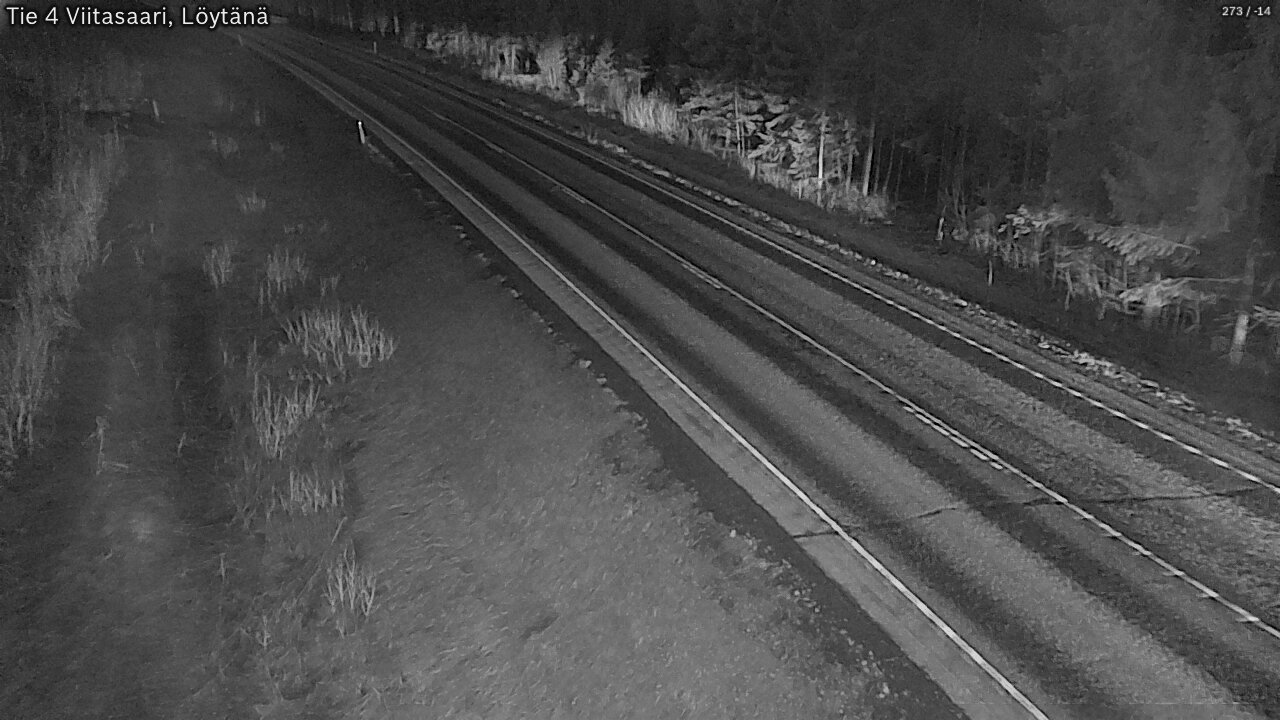 Weather Camera Image Väg 4 Viitasaari, Löytänä, Viitasaari, Keski-Suomi
