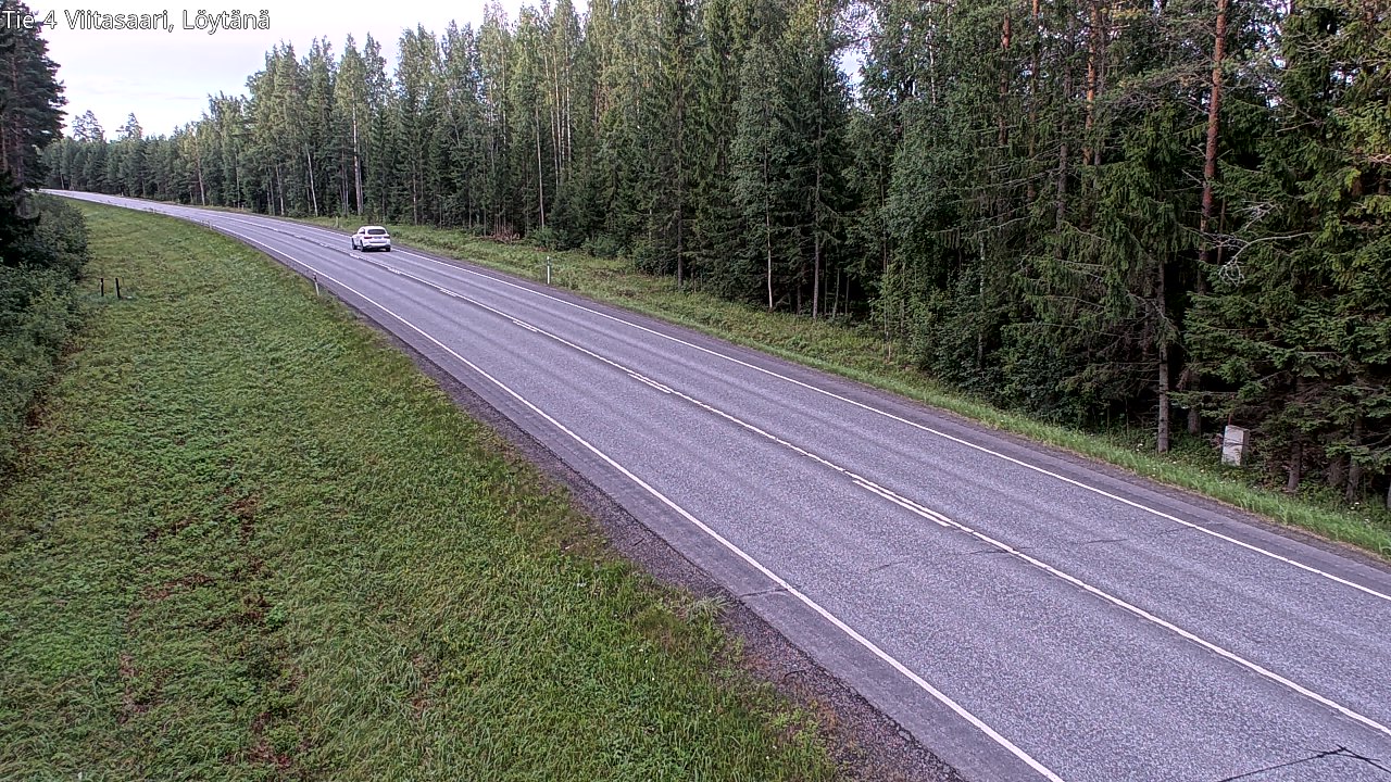 Weather Camera Image Road 4 Viitasaari, Löytänä, Viitasaari, Keski-Suomi