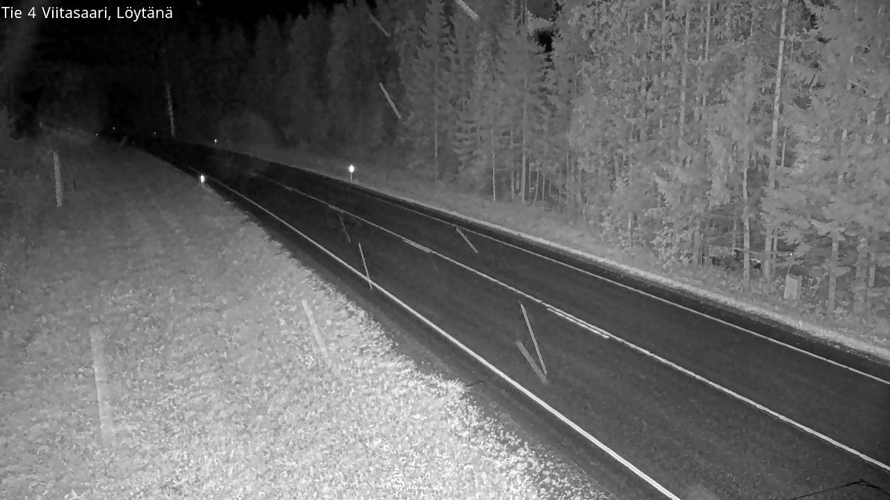 Weather Camera Image Väg 4 Viitasaari, Löytänä, Viitasaari, Keski-Suomi