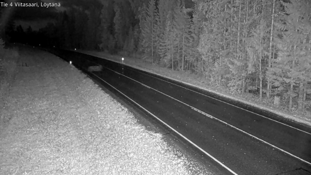 Weather Camera Image Väg 4 Viitasaari, Löytänä, Viitasaari, Keski-Suomi
