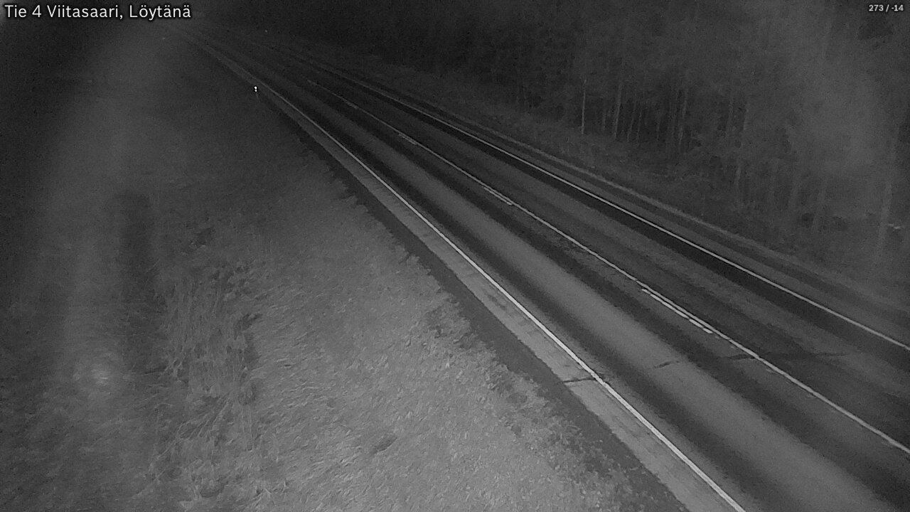 Weather Camera Image Väg 4 Viitasaari, Löytänä, Viitasaari, Keski-Suomi
