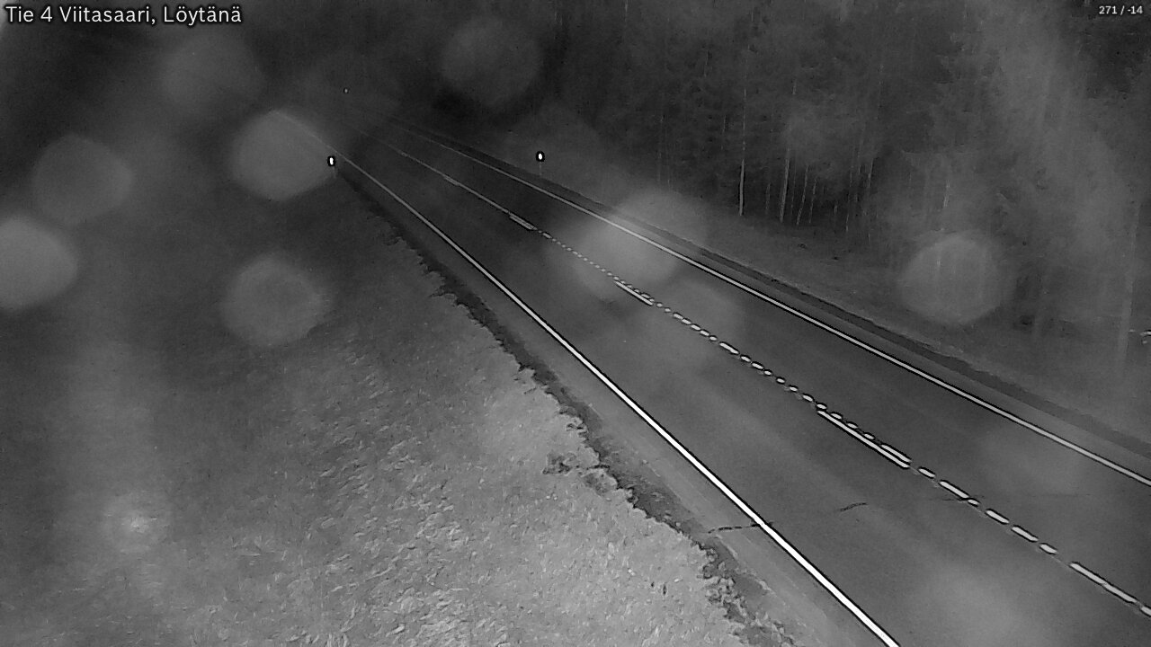 Weather Camera Image Road 4 Viitasaari, Löytänä, Viitasaari, Keski-Suomi