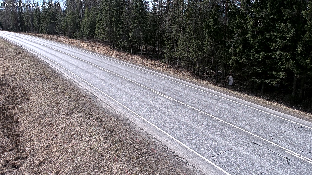Weather Camera Image Road 4 Viitasaari, Löytänä, Viitasaari, Keski-Suomi