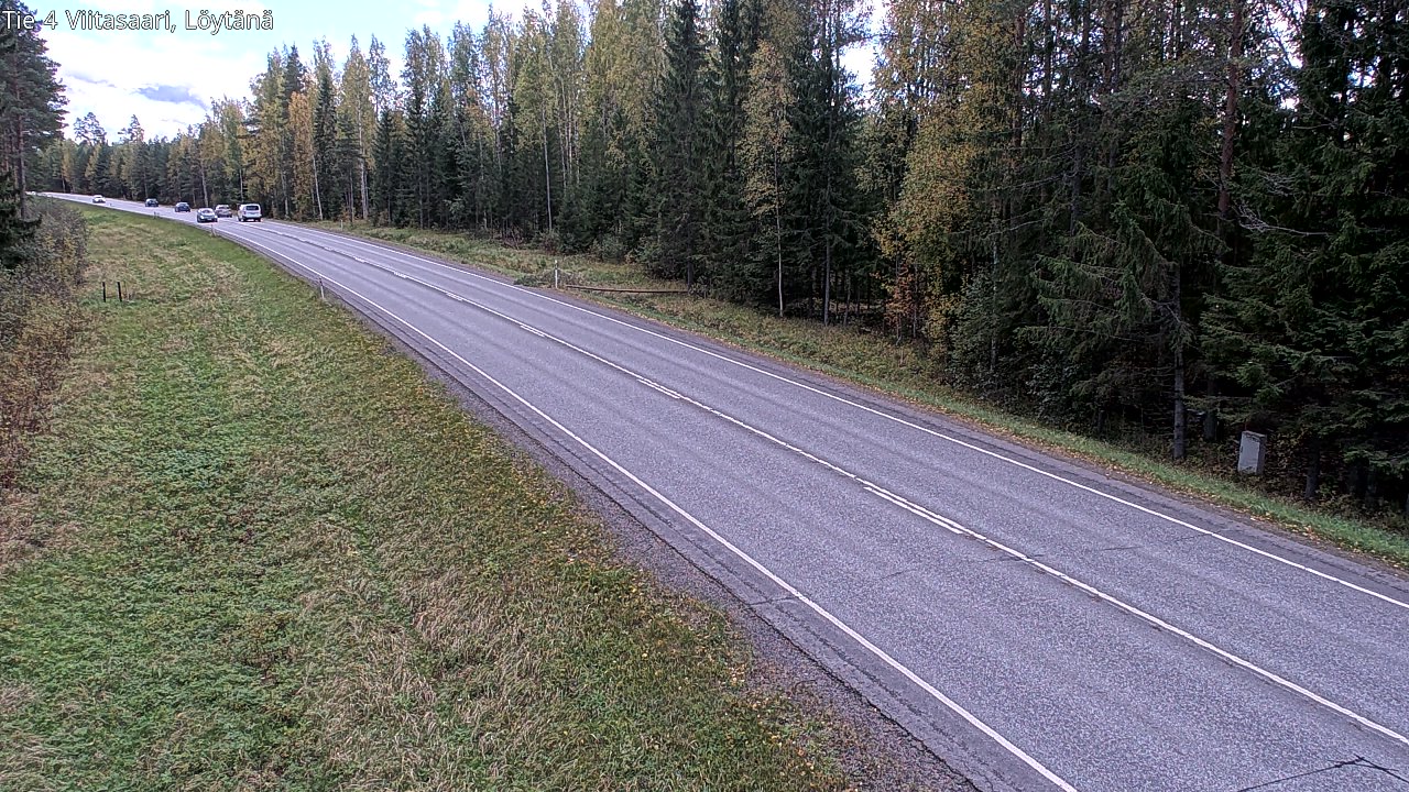 Weather Camera Image Väg 4 Viitasaari, Löytänä, Viitasaari, Keski-Suomi