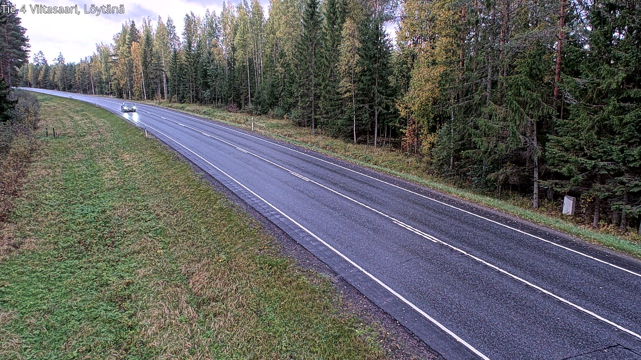 Weather Camera Image Väg 4 Viitasaari, Löytänä, Viitasaari, Keski-Suomi