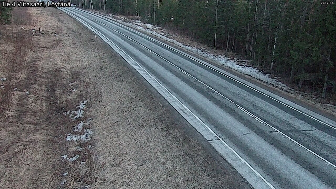 Weather Camera Image Väg 4 Viitasaari, Löytänä, Viitasaari, Keski-Suomi