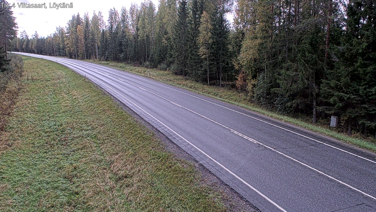 Weather Camera Image Väg 4 Viitasaari, Löytänä, Viitasaari, Keski-Suomi