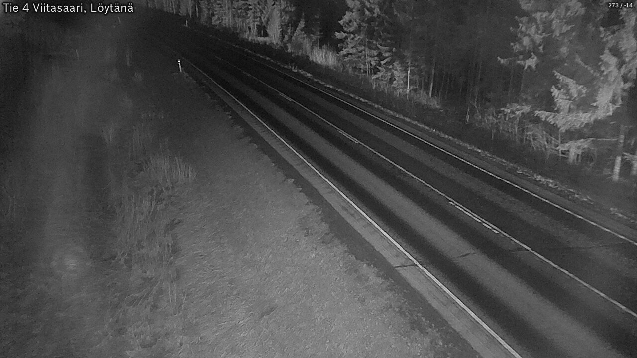 Weather Camera Image Road 4 Viitasaari, Löytänä, Viitasaari, Keski-Suomi