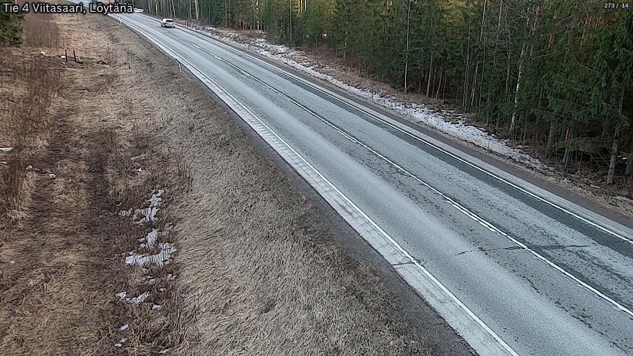 Weather Camera Image Road 4 Viitasaari, Löytänä, Viitasaari, Keski-Suomi
