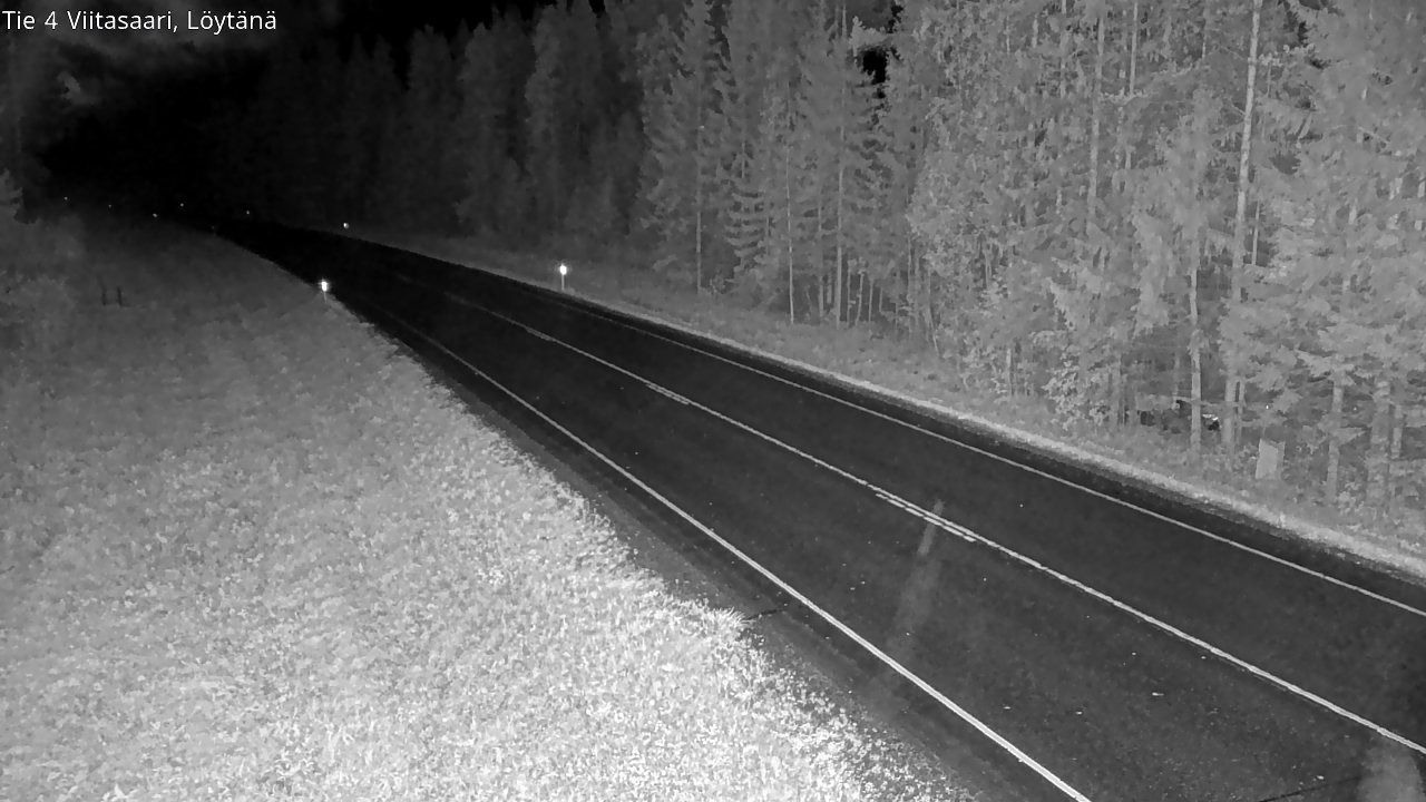 Weather Camera Image Väg 4 Viitasaari, Löytänä, Viitasaari, Keski-Suomi