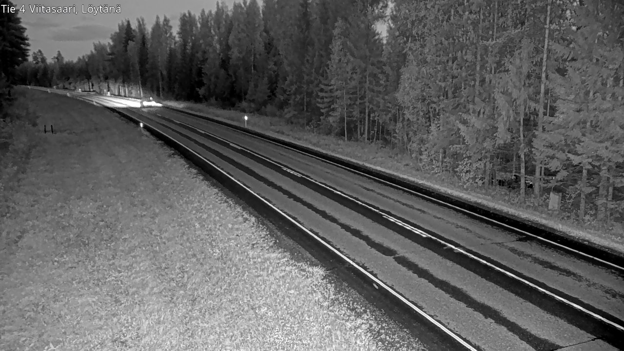 Weather Camera Image Väg 4 Viitasaari, Löytänä, Viitasaari, Keski-Suomi