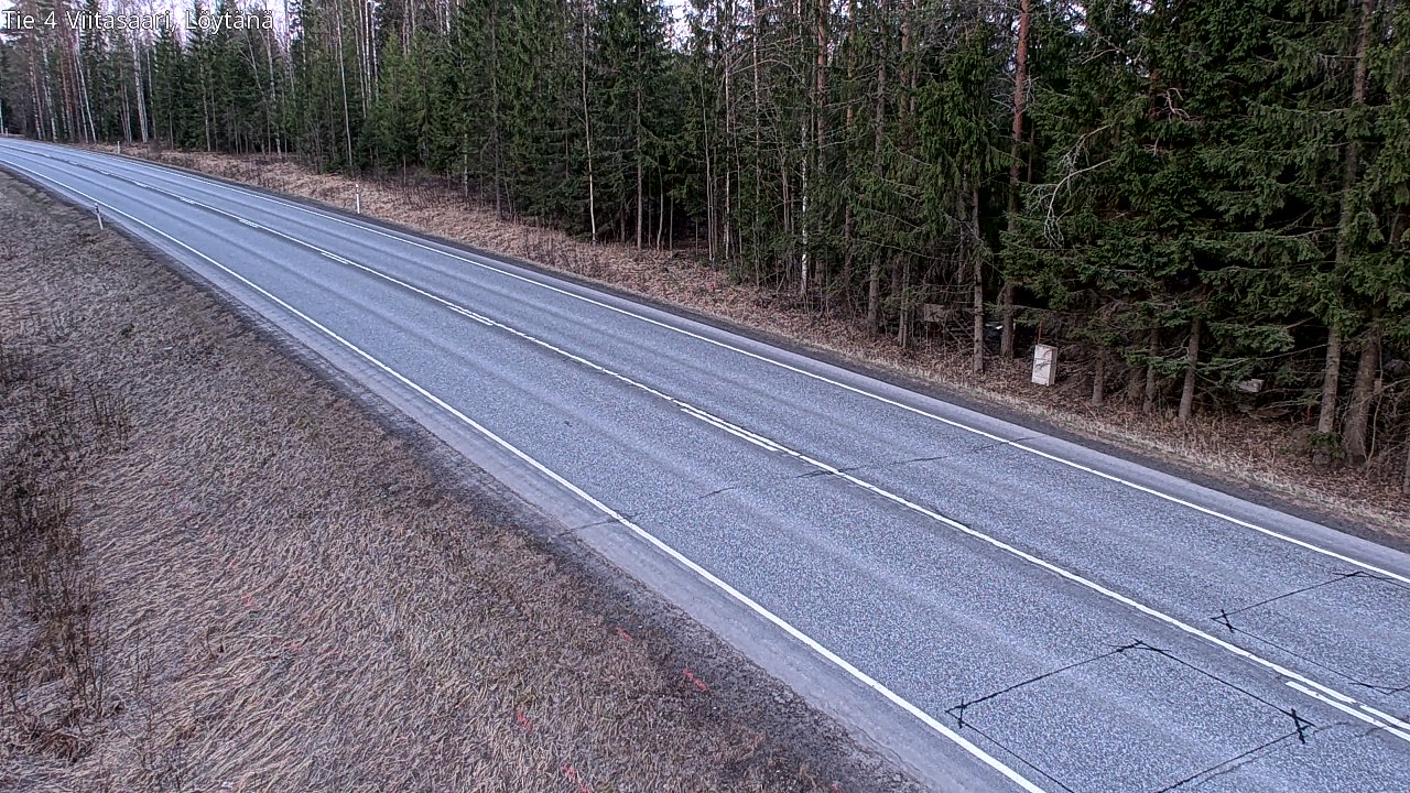 Weather Camera Image Väg 4 Viitasaari, Löytänä, Viitasaari, Keski-Suomi