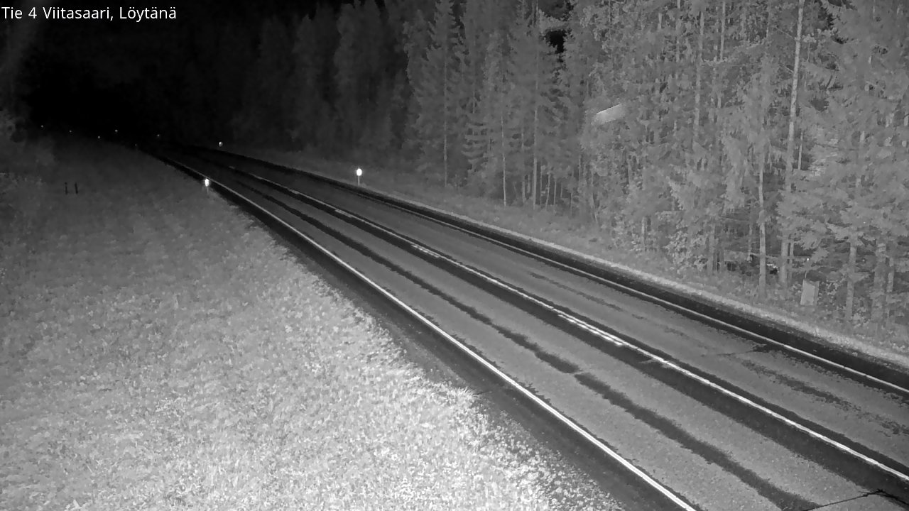 Weather Camera Image Väg 4 Viitasaari, Löytänä, Viitasaari, Keski-Suomi