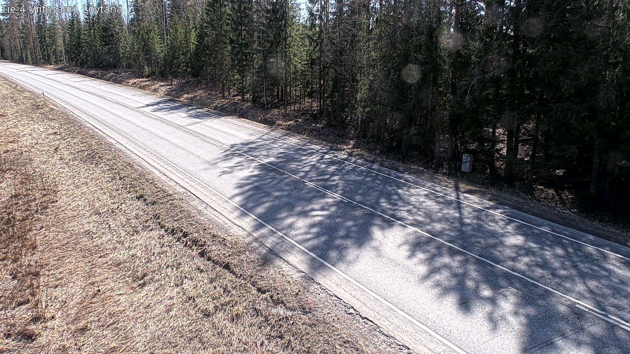 Weather Camera Image Road 4 Viitasaari, Löytänä, Viitasaari, Keski-Suomi
