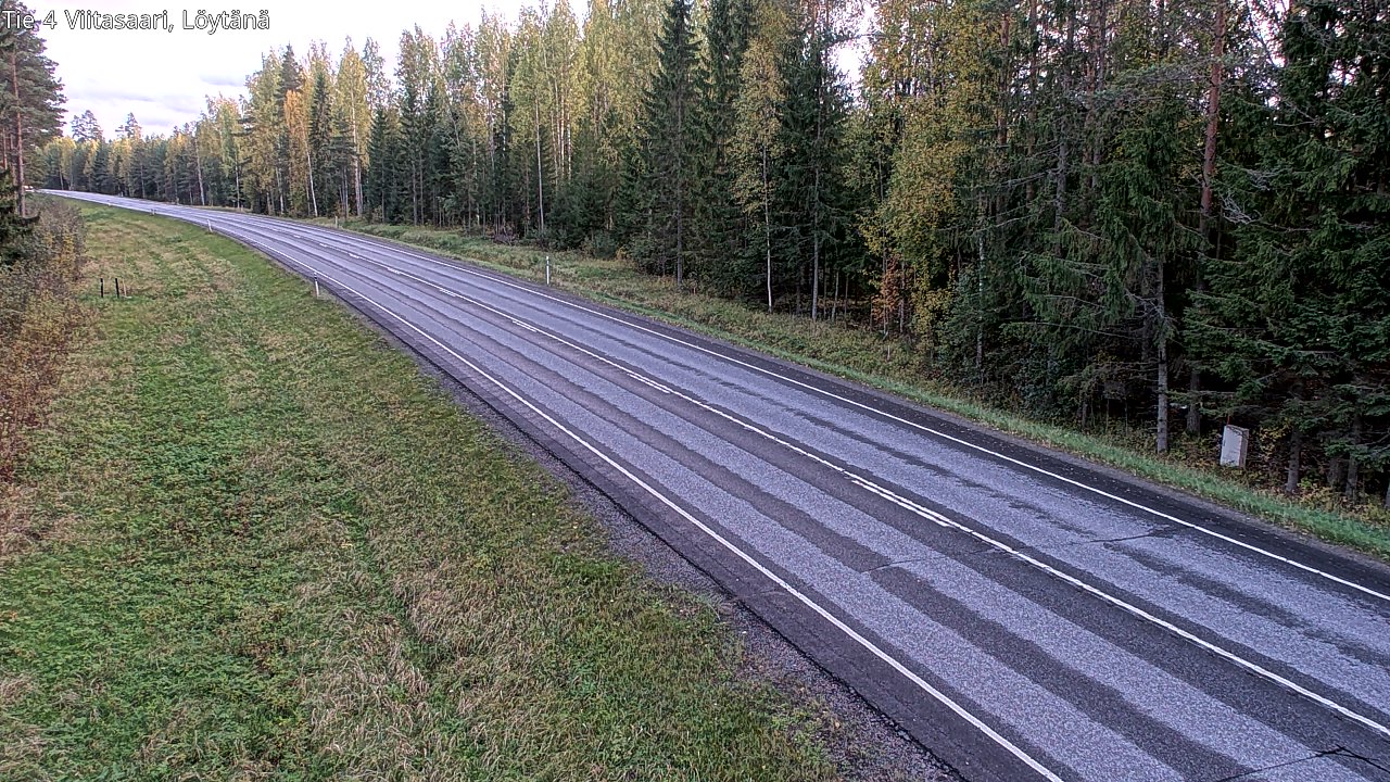 Weather Camera Image Väg 4 Viitasaari, Löytänä, Viitasaari, Keski-Suomi