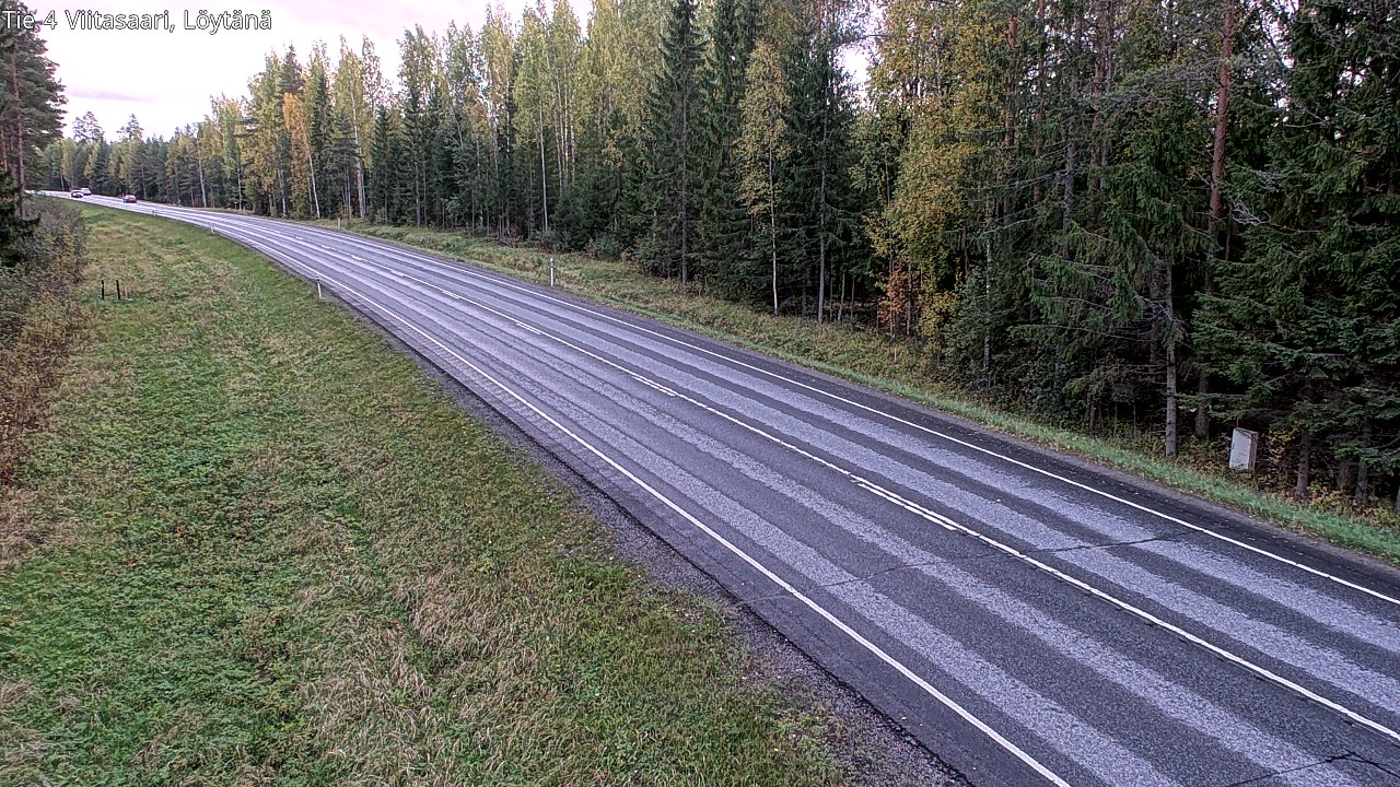 Weather Camera Image Väg 4 Viitasaari, Löytänä, Viitasaari, Keski-Suomi