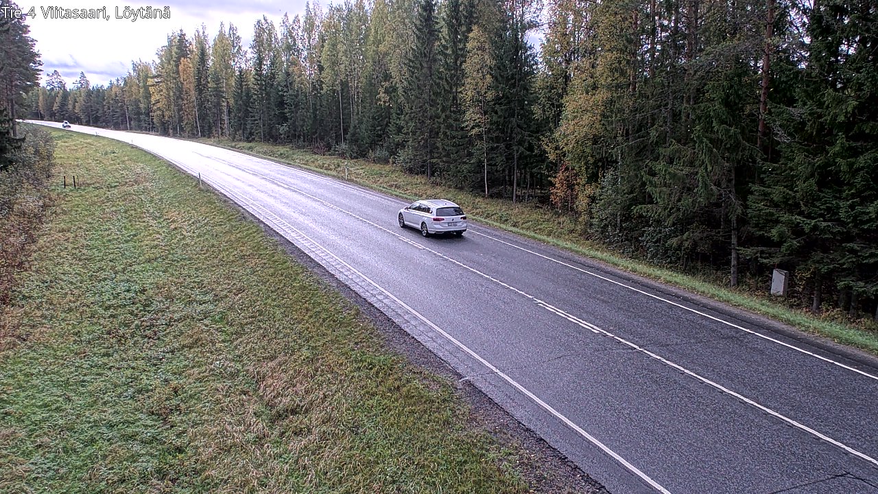 Weather Camera Image Väg 4 Viitasaari, Löytänä, Viitasaari, Keski-Suomi