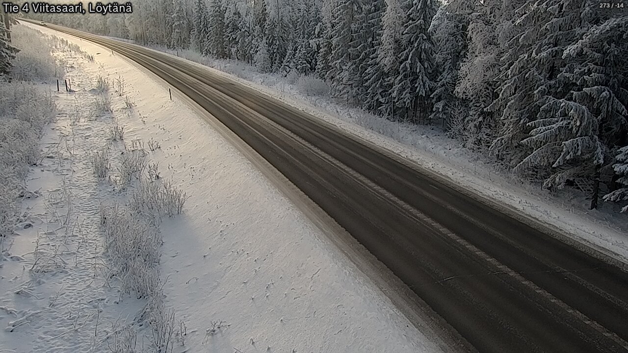 Weather Camera Image Road 4 Viitasaari, Löytänä, Viitasaari, Keski-Suomi